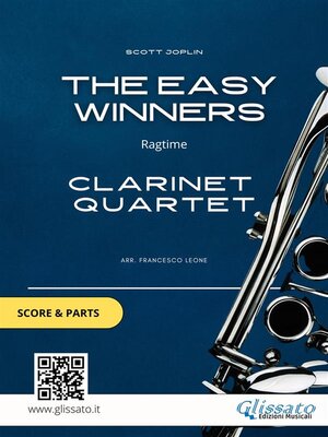 cover image of Clarinet Quartet "The Easy Winners" Score & Parts